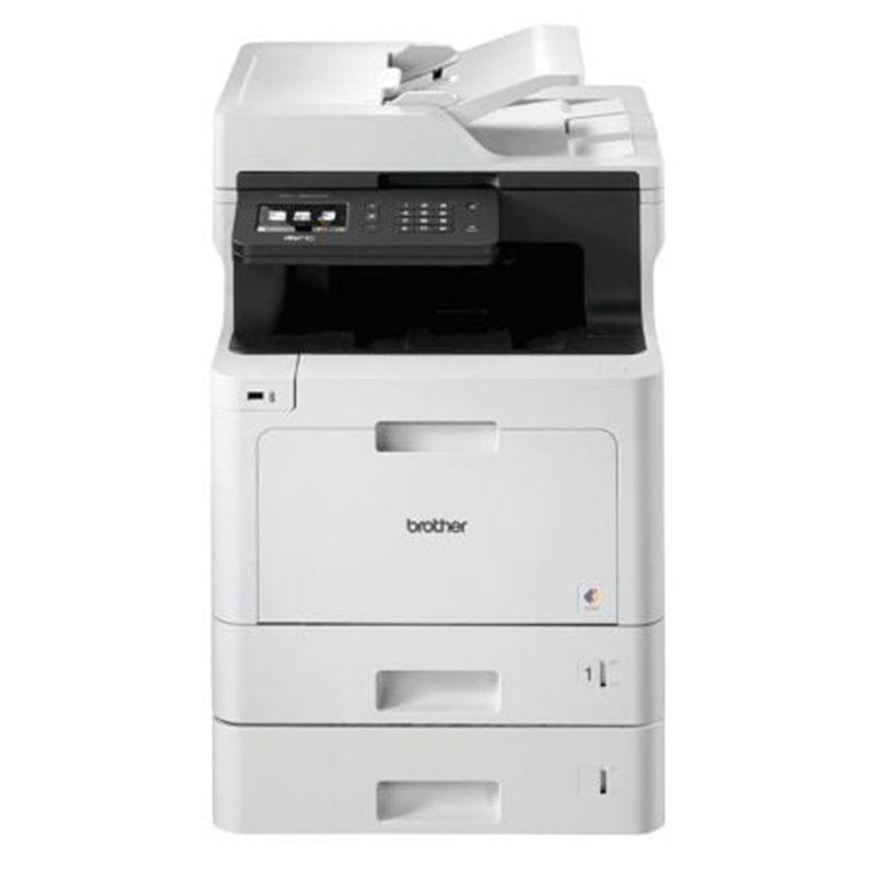 MULTIFUNCION L�SER COLOR BROTHER WIFI CON FAX MFC-L8690CDWLT - 31/31PPM - DUPLEX - SCAN 2400*600 - 2+1 BANDEJAS - ADF - LAN - US