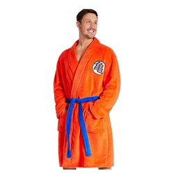 Albornoz Dragon Ball kanji Go naranja talla L