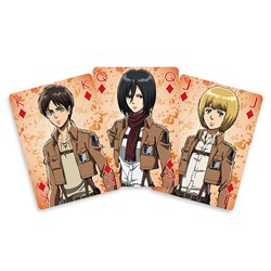 Baraja de cartas Attack On Titan