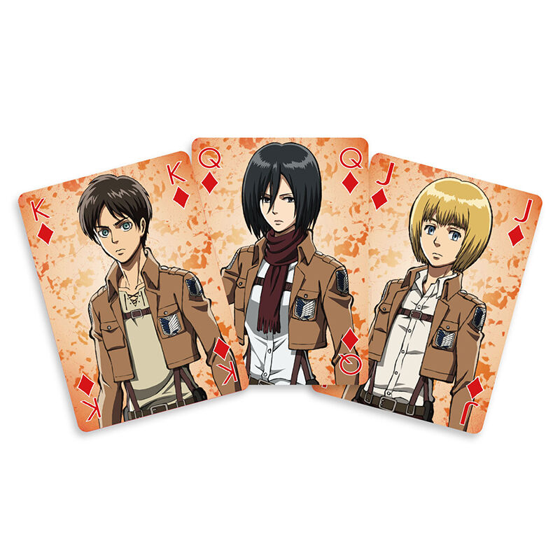 Baraja de cartas Attack On Titan