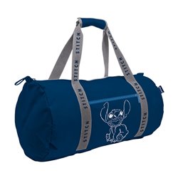 Bolsa de deporte silueta Stitch azul 47 x 28 cm