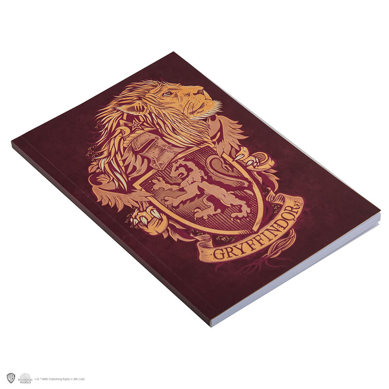 Cuaderno A5 Harry Potter Gryffindor