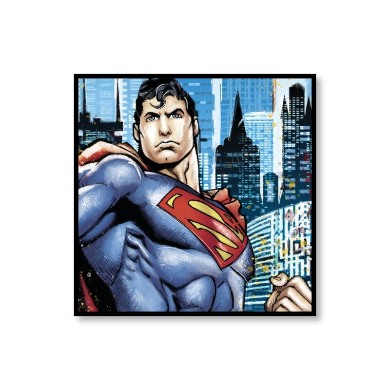 Cuadro decorativo Superman 70x70 cm