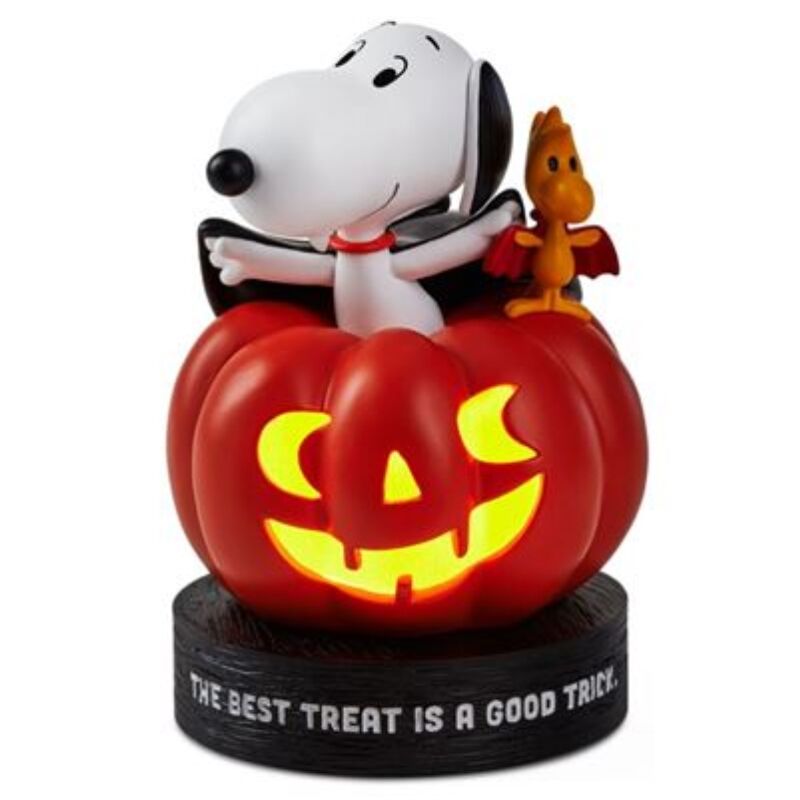 Figura con luz Snoopy murciélago