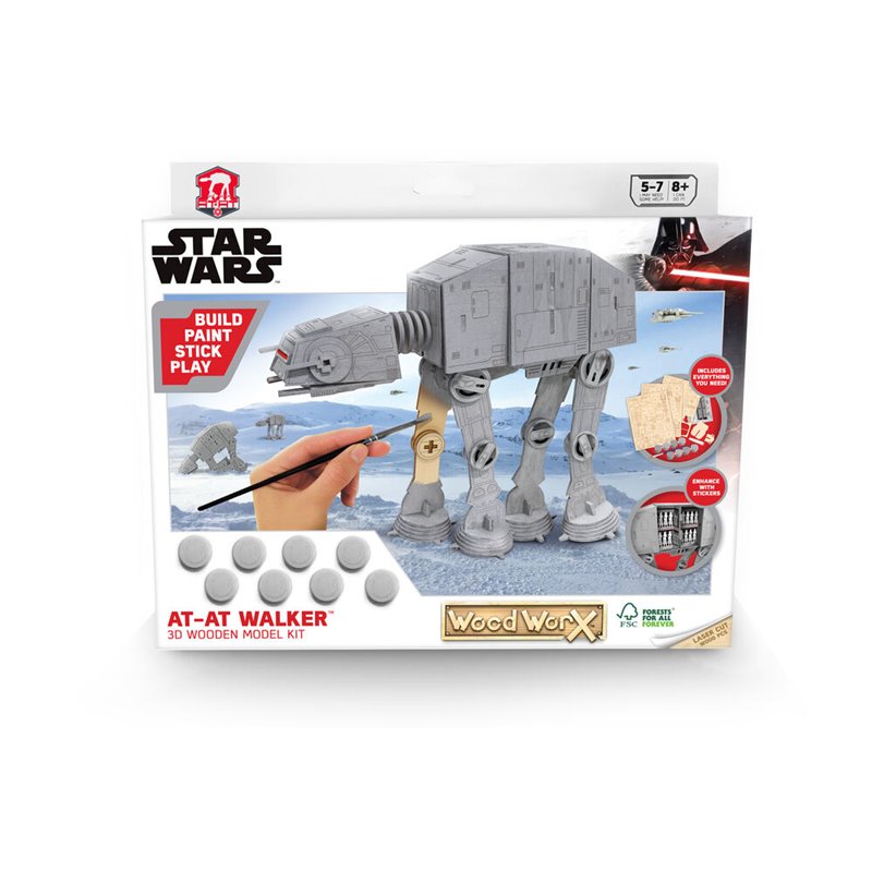 Maqueta madera Star Wars At-AT Walker