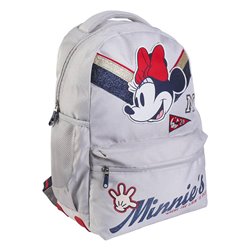 Mochila grande Minnie Mouse estilo universitario 44 cm