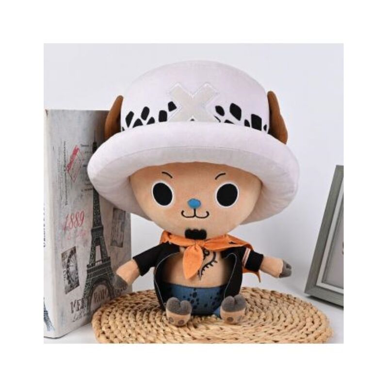 Peluche One Piece. Chopper x Law - versión Nuevo Mundo 25 cm