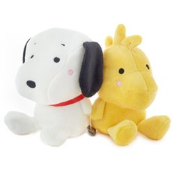 Peluches mejor juntos Snoopy y Emilio tamaño pequeño 13 cm.