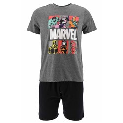 Pijama Marvel Comics Gris Talla L