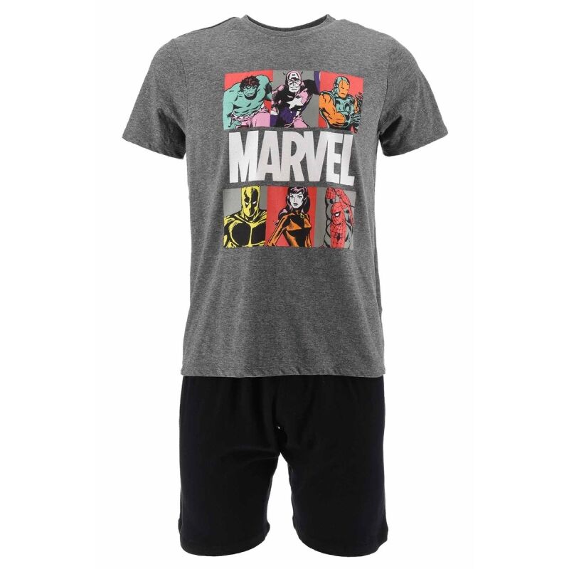 Pijama Marvel Comics Gris Talla L