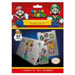 PYR - Vinilos decorativos Super Mario Variados