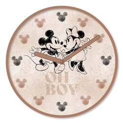 Reloj de pared Disney Micke & Minnie Blush