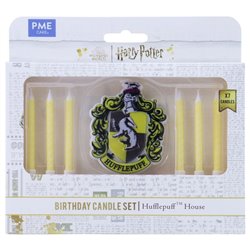 Set de velas (7) Hufflepuff 7 cm