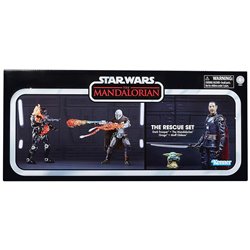 Set Figuras Star Wars The Mandalorian El Rescate