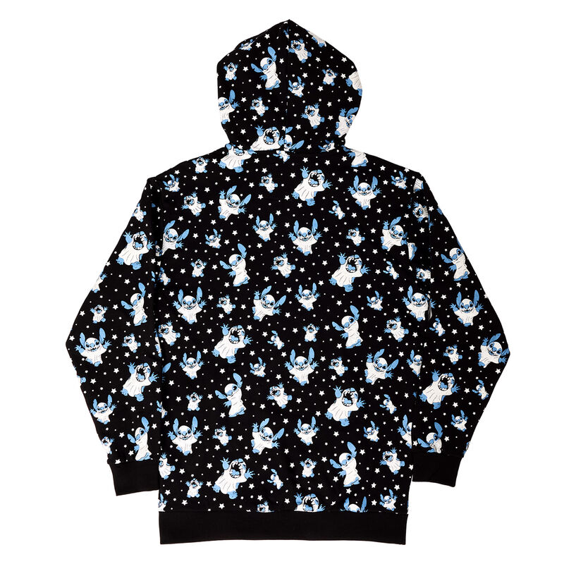 Sudadera unisex con capucha Stitch disfraz de fantasma XL