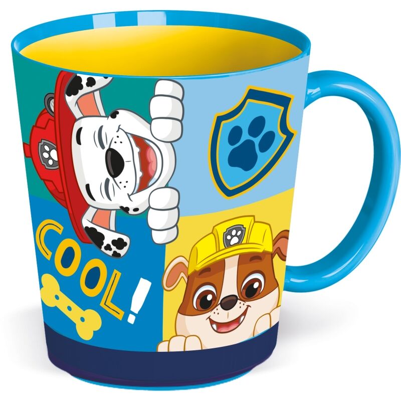 Taza antivuelco Patrulla Canina Hi there 410 ml