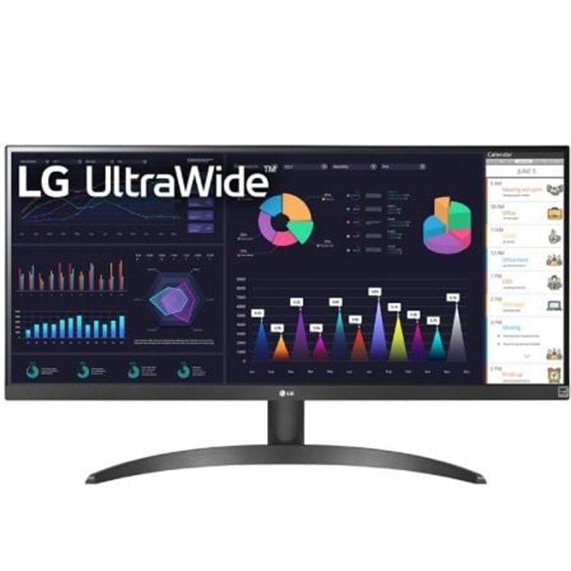 Monitor Profesional Ultrapanor�mico LG 29WQ500-B 29"/ WFHD/ Negro