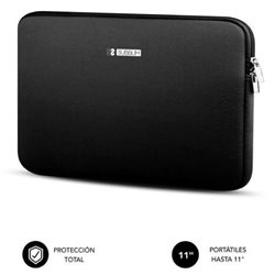 Funda Subblim Business Laptop Sleeve Neoprene para Port�tiles hasta 11.6"/ Negra