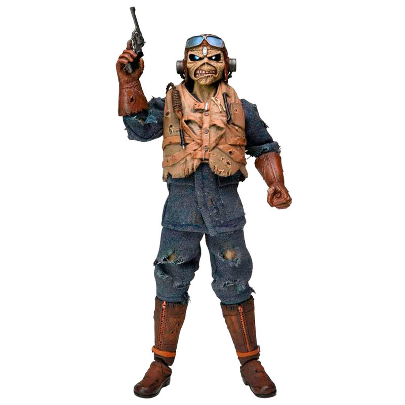 Figura Eddie Aces High Iron Maiden 20cm