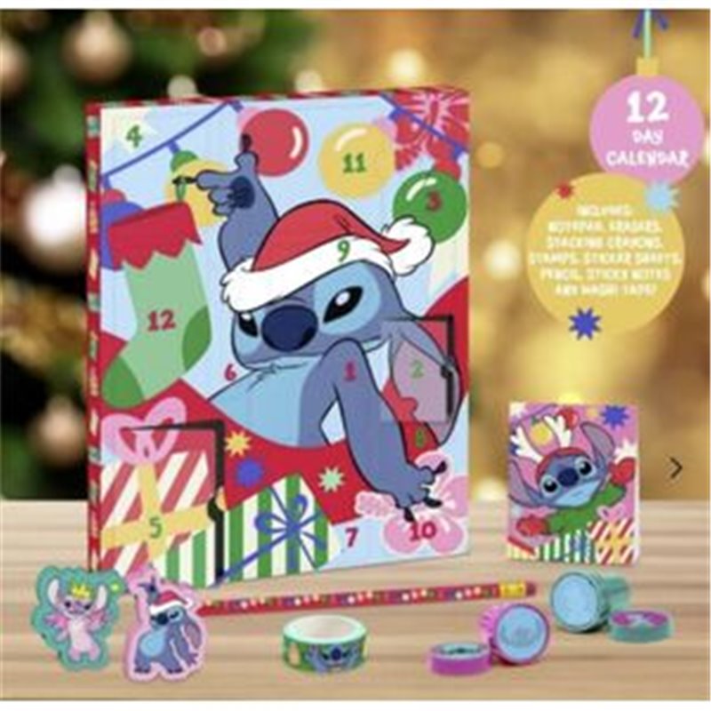 CALENDARIO ADVIENTO STITCH DISNEY