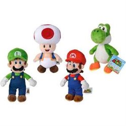 PELUCHES SUPER MARIO 20CM 4 S