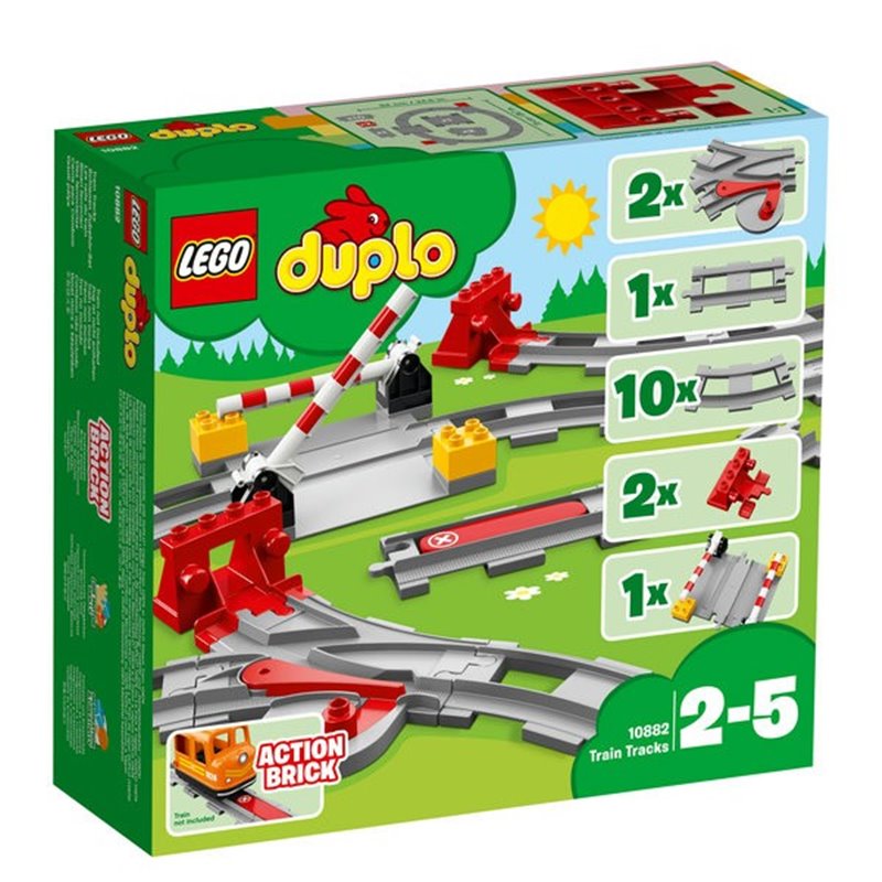 LEGO DUPLO - VIAS FERROVIARIAS