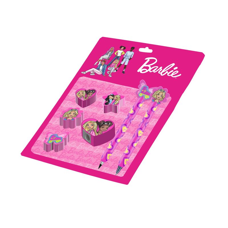 Blister papeleria Barbie