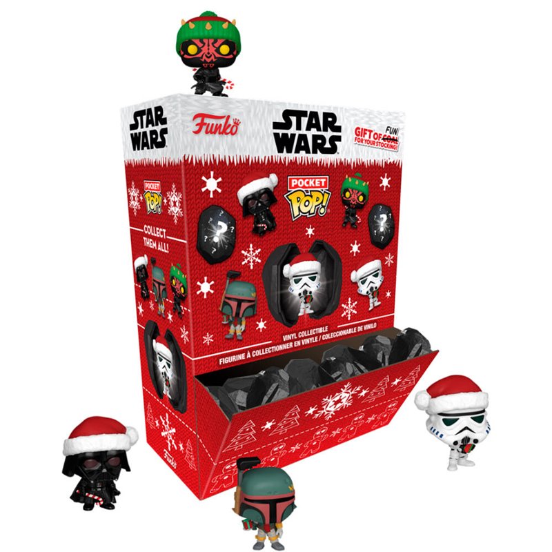 Figura Pocket POP Star Wars Christmas surtido