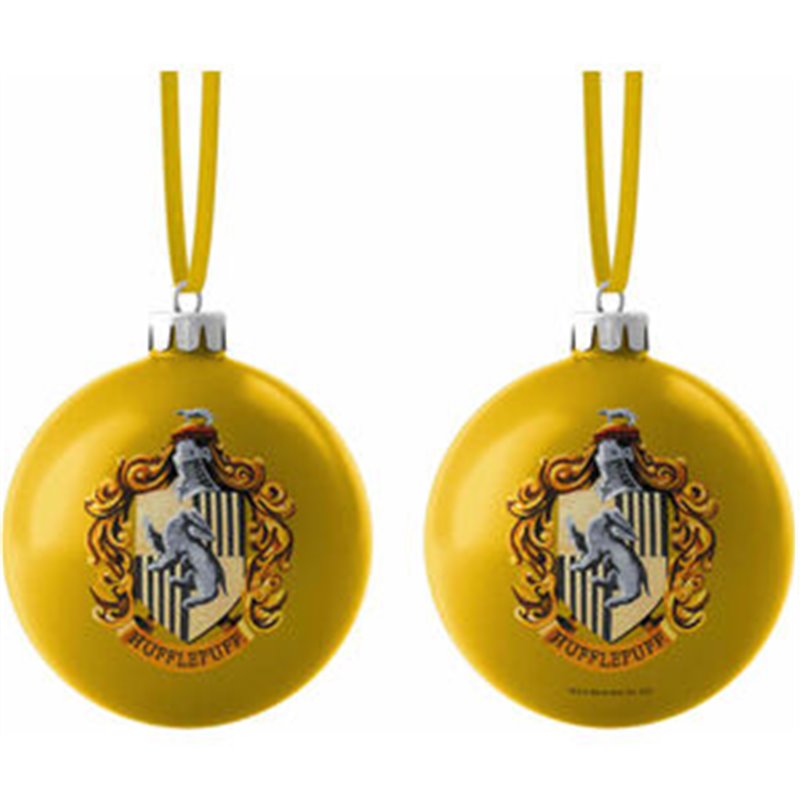 BOLA NAVIDAD HUFFLEPUFF HARRY POTTER