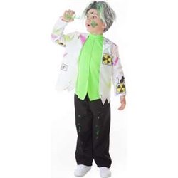 DISFRAZ INFANTIL CIENTÍFICO LOCO T-5 (PANTALÓN, CHAQUETA Y CHALECO)