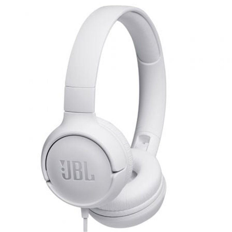 Auriculares JBL Tune 500/ con Micr�fono/ Jack 3.5/ Blancos