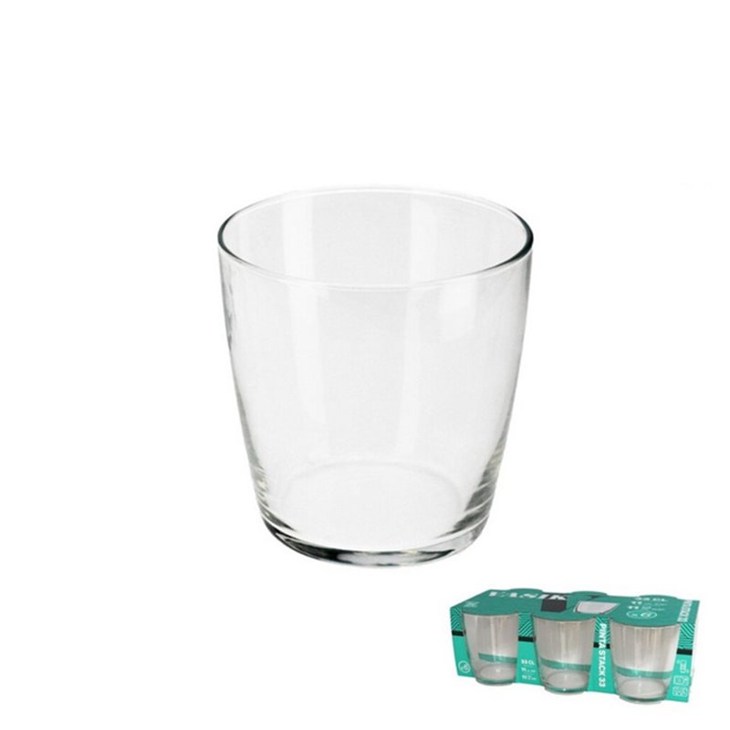 PACK 6 VASOS CRISTAL PINTA STACK 330ML