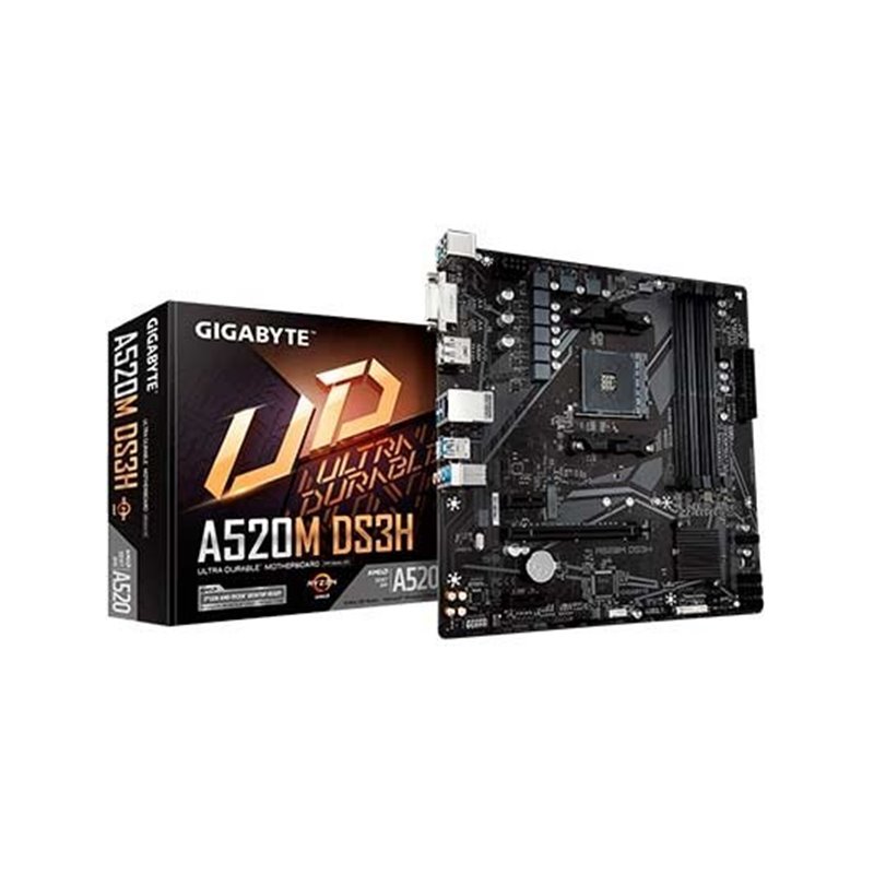 PLACA BASE GIGABYTE AM4 A520M DS3H V2