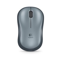 RATÓN ÓPTICO LOGITECH M185 WIRELESS GRIS