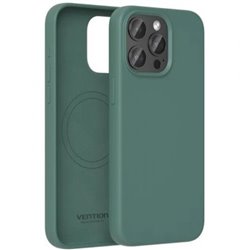 Funda Silicona con Magsafe Vention KUDG0-40/ Compatible con iPhone 13 Pro Max/ Verde