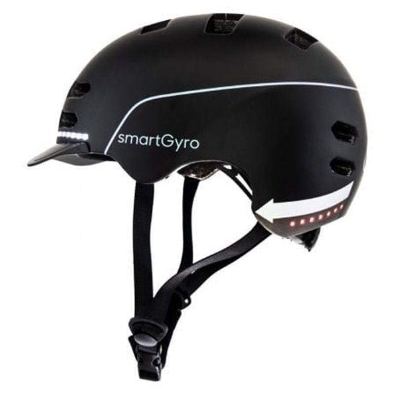 Casco para Adulto SmartGyro Helmet/ Tama�o L/ Negro