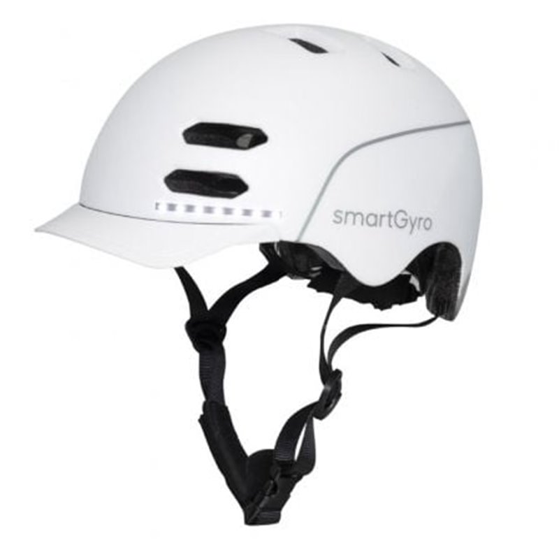 Casco para Adulto SmartGyro Helmet/ Tama�o L/ Blanco