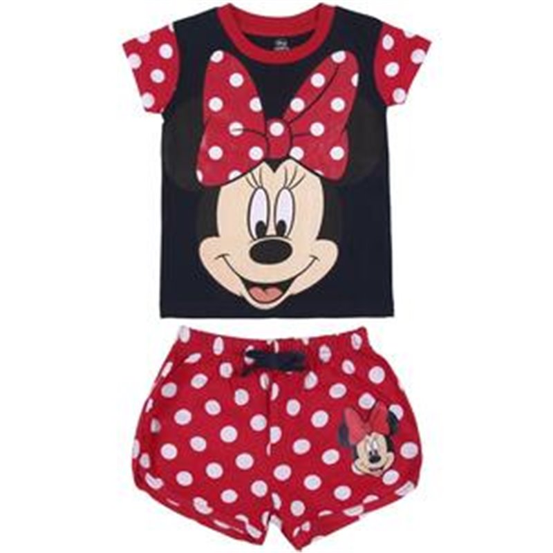 PIJAMA CORTO SINGLE JERSEY MINNIE