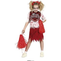 DISFRAZ CHEERLEADER ZOMBIE 3-4 AÑOS