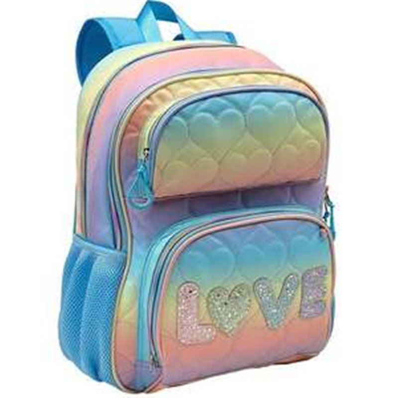 MOCHILA PRIMARIA BLIN-BLIN LOVE  42 X 31 X 17 CM.