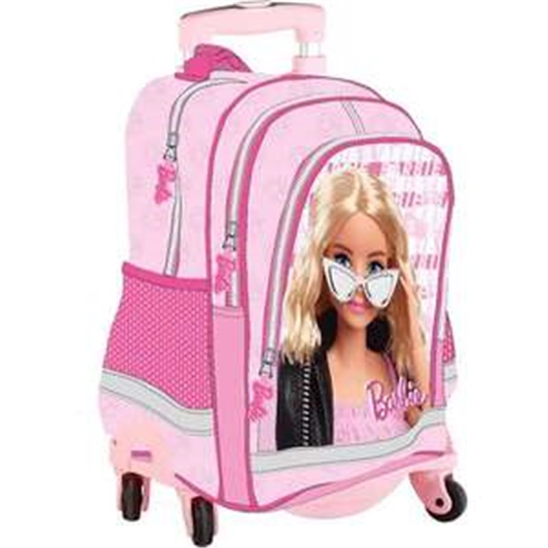 BARBIE MOCHILA DOBLE COMPARTIMENTO ADAPTABLE  41,5 X 30 X 17 CM.