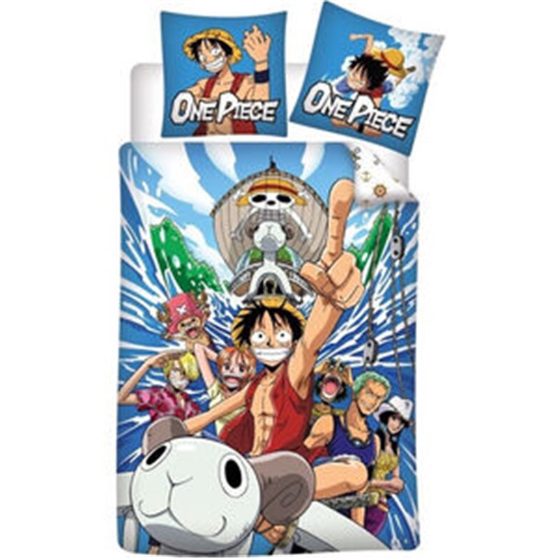 FUNDA NORDICA ONE PIECE CAMA 90CM POLICOTTON