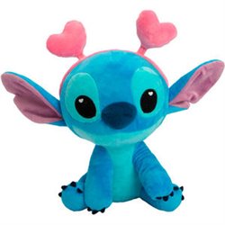 PELUCHE STITCH CORAZONES DISNEY 25CM