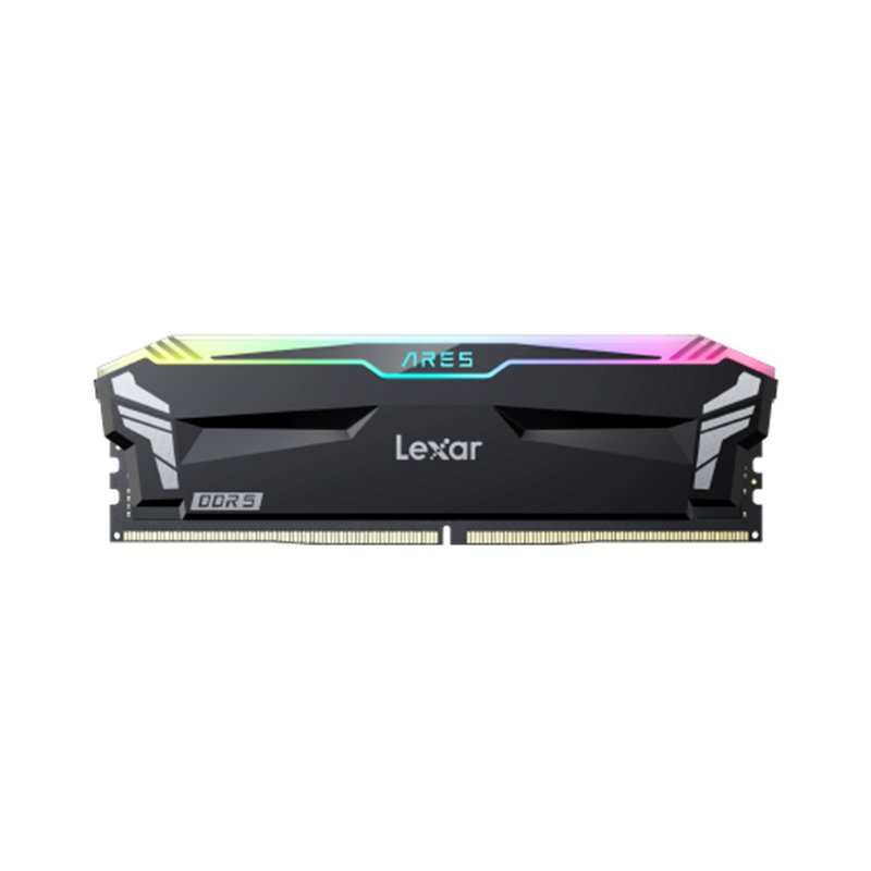 LEXAR MEMORIA ARES DDR5 32GB (2X16GB)   7200 CL34 1.4V  HEATSINK  RGB DUAL PACK BLACK  LD5U16G72C34LA-RGD