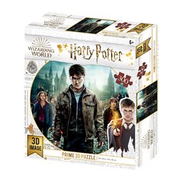 Puzzle lenticular Harry, Hermione y Ron 300 piezas