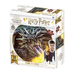 Puzzle lenticular Harry Potter Dragón 300 piezas