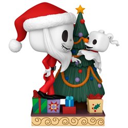 Figura POP 1386 Deluxe Disney Pesadilla Antes de Navidad 30th Anniversary Jack Skellington and Zero