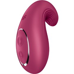 SATISFYER ESTIMULADOR DIPPING DELIGHT - ROSADO