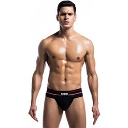 FETICHE CLÁSICO JOCKSTRAP ANCHO - NEGRO