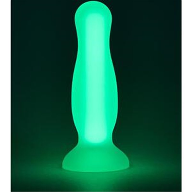 RADIANT SOFT - PLUG BRILLANTE DE SILICONA VERDE